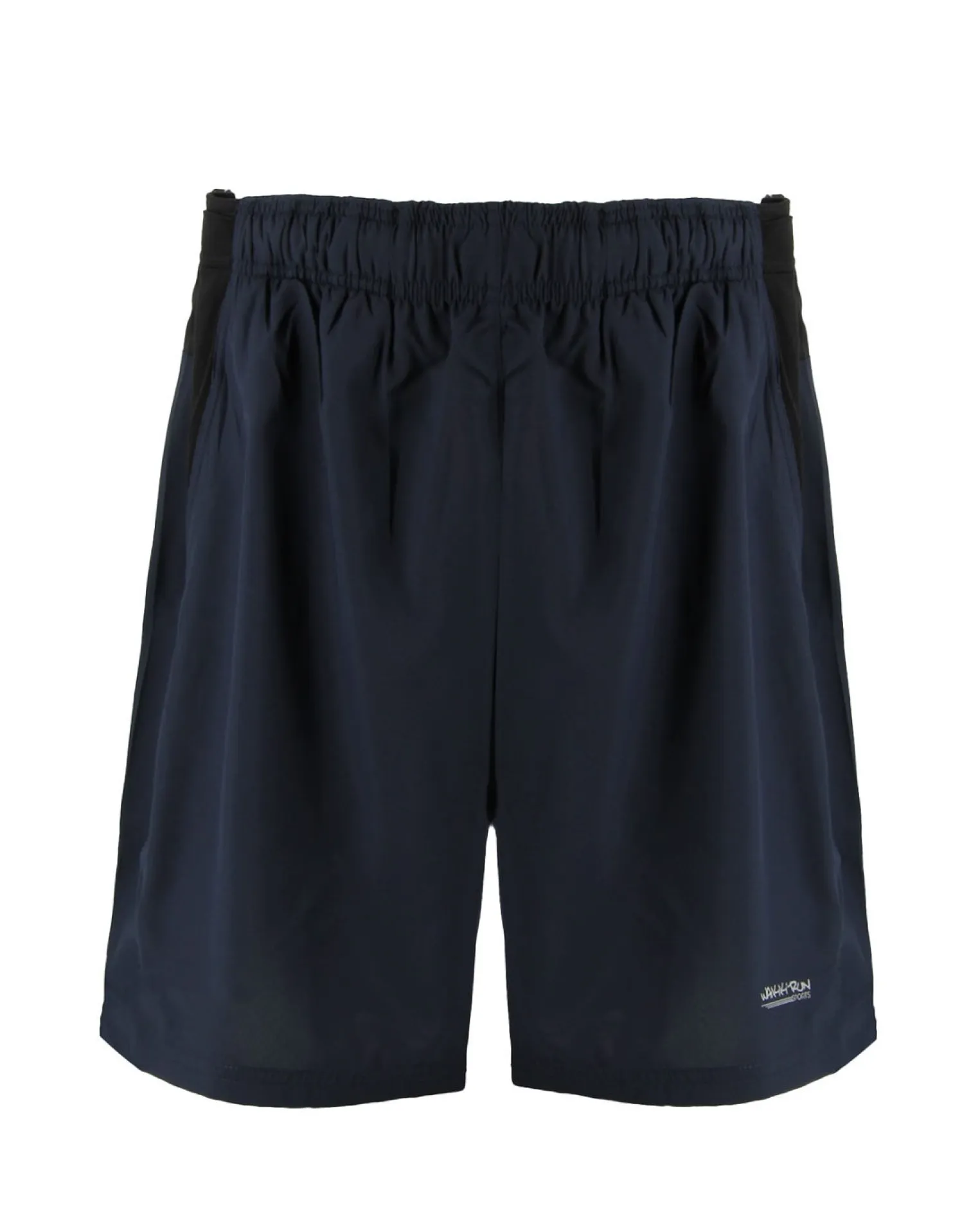 WAIKIKI RUN - PANTALONCINO DA RUNNING BLU SCURO CON DETTAGLI NERI, RUFO