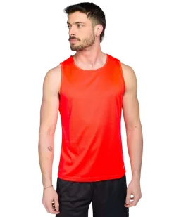 WAIKIKI RUN - SMANICATO DA RUNNING IN MESH TRASPIRANTE DA UOMO - ARMIDO AU01748_A9100