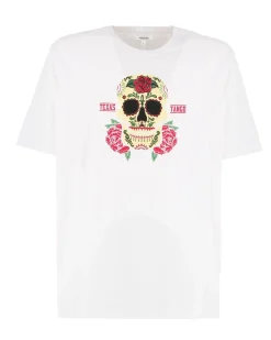 WAIKIKI RUN - T-SHIRT MEZZA MANICA BIANCA CON DETTAGLI GRAFICI TENERIFE DA UOMO - NETTUNO