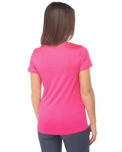 WAIKIKI RUN - T-SHIRT MEZZA MANICA SPORTIVA FUXIA DA DONNA - LORELLA