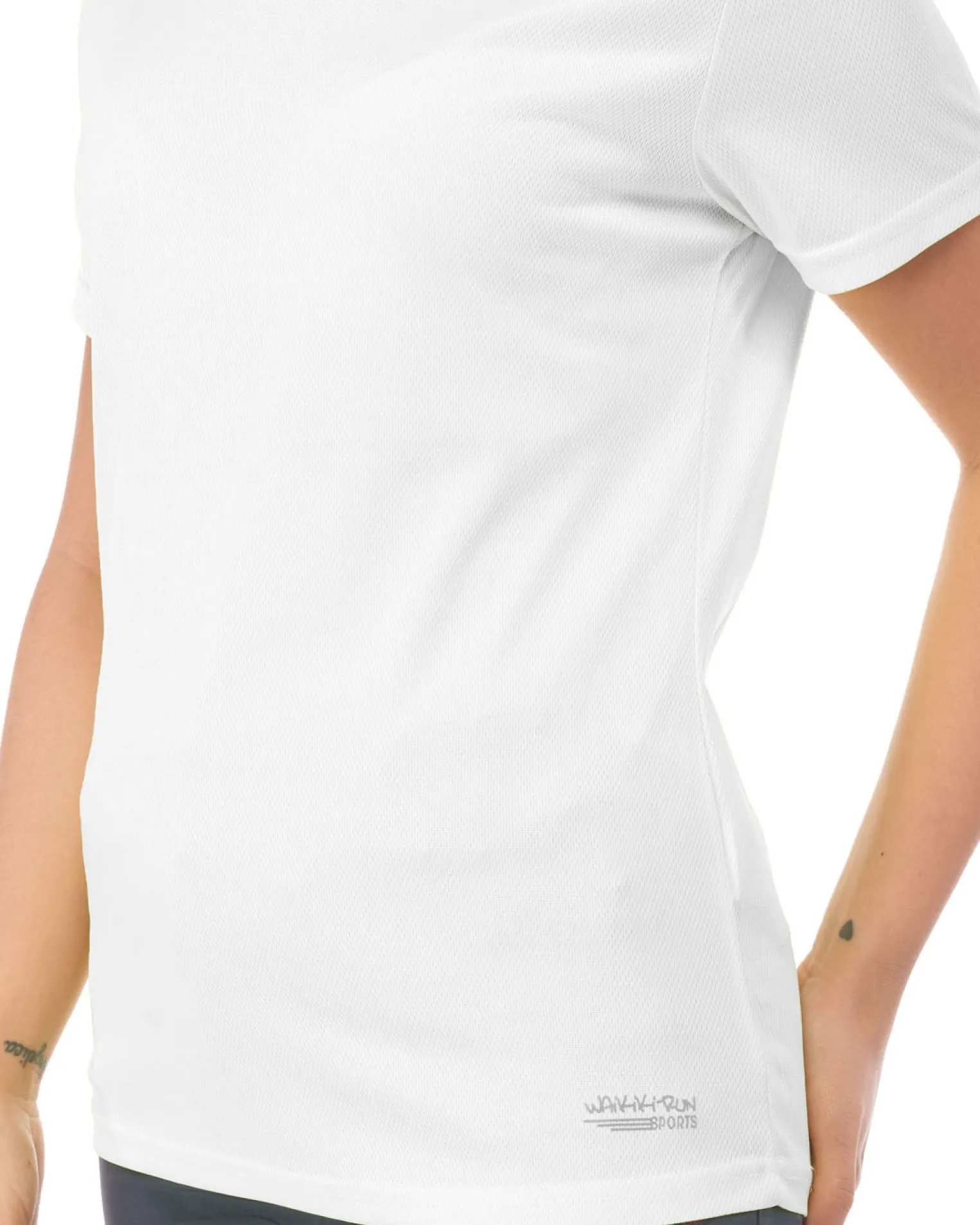 WAIKIKI RUN - T-SHIRT MEZZA MANICA BIANCA DA DONNA - ISIDE