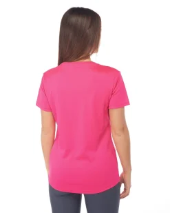 WAIKIKI RUN - T-SHIRT MEZZA MANICA FUXIA FLUO  DA DONNA - ISIDE