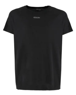 WAIKIKI RUN - T-SHIRT SPORTIVA JAQUARD WAFFLE IN MESH TRASPIRANTE  NERA DA UOMO - PEPE