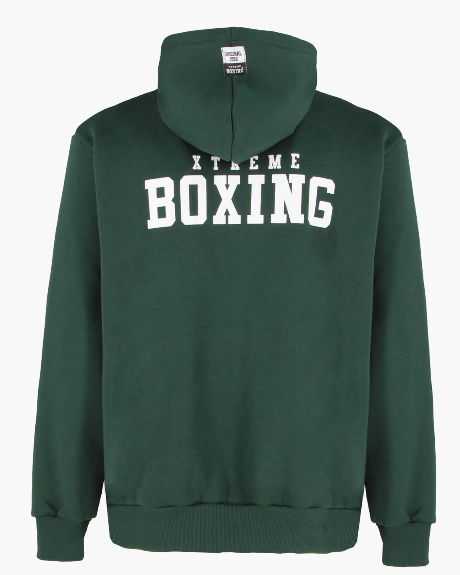 XTREME BOXING - FELPA CON CAPPUCCIO VERDE DA UOMO