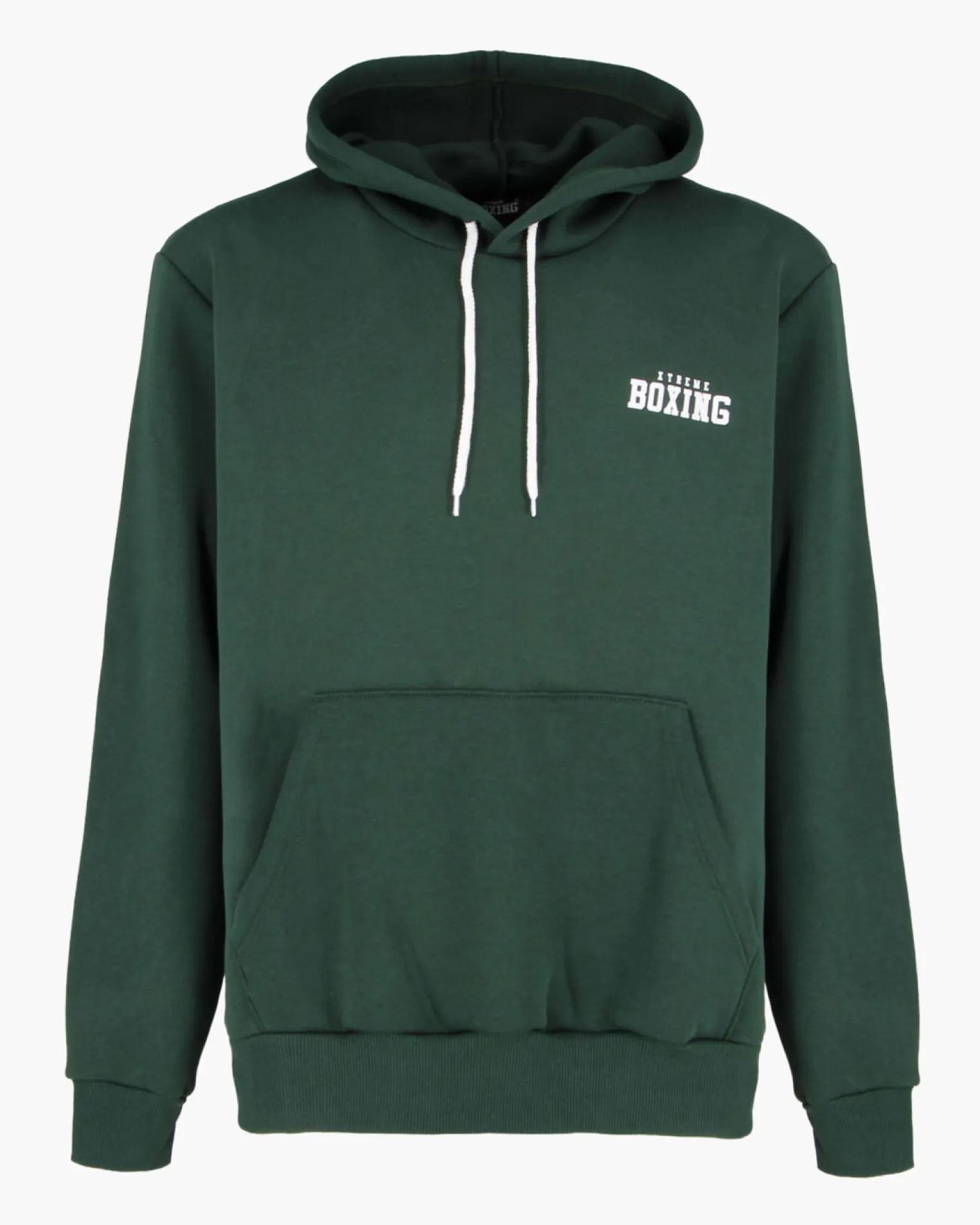 XTREME BOXING - FELPA CON CAPPUCCIO VERDE DA UOMO