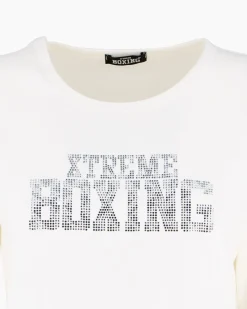 XTREME BOXING - MAGLIA BIANCA A MANICA LUNGA DA DONNA