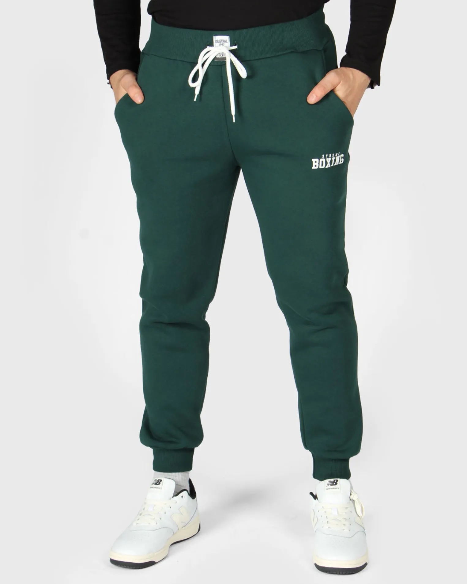 XTREME BOXING - PANTALONE FELPA VERDE DA UOMO