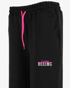 XTREME BOXING - Pantalone nero in cotone