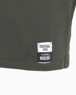 XTREME BOXING - TSHIRT VERDE MILITARE DA UOMO