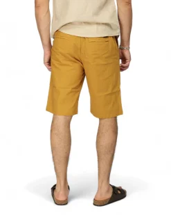 YELLOW DOG - BERMUDA DA UOMO OCRA TASCA AMERICA CON LACCIO