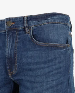 YELLOW DOG - Jeans 5 tasche denim scuro da uomo