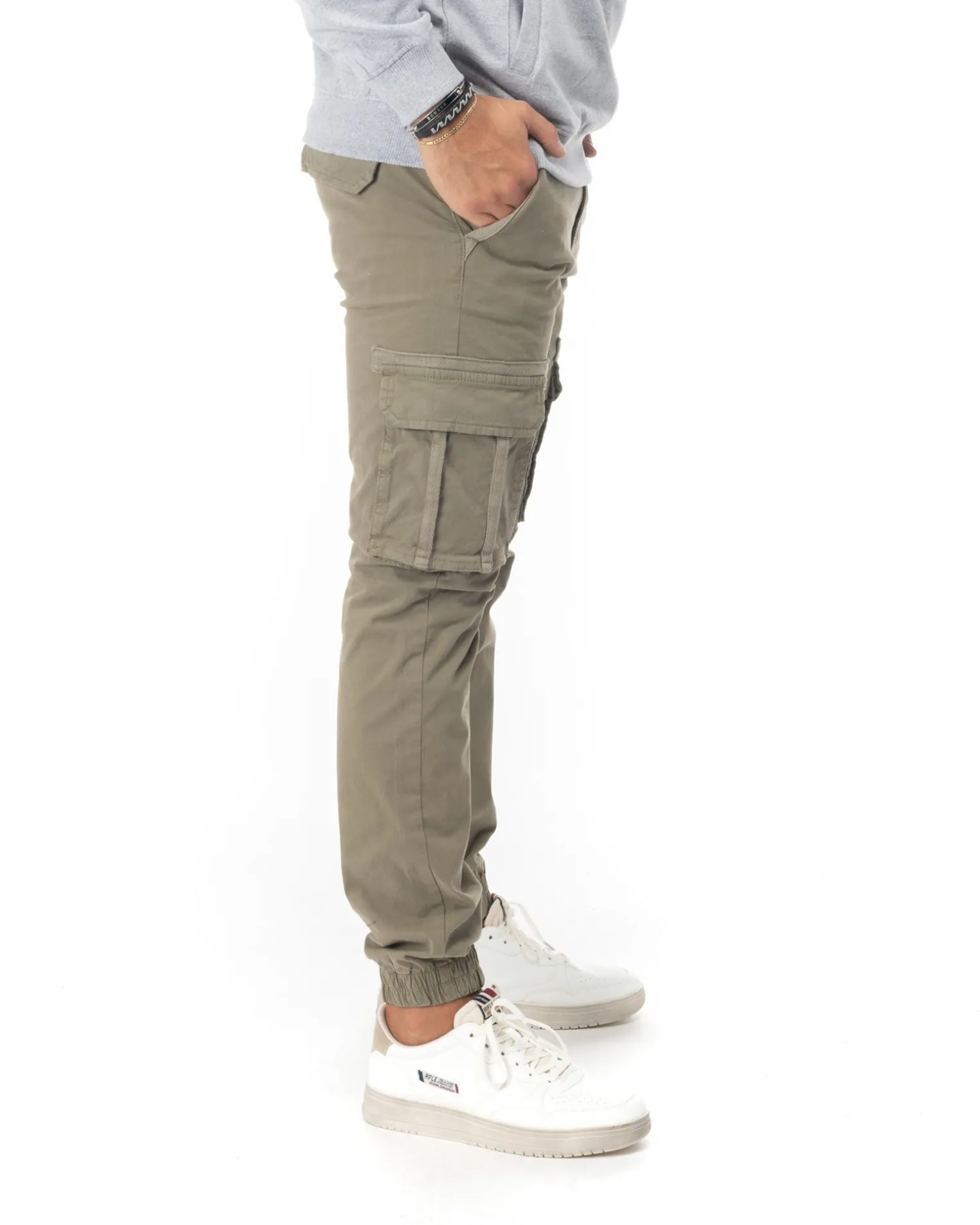 YELLOW DOG - PANTALONE CON TASCONI