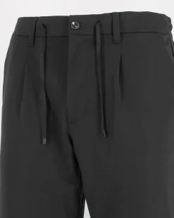 YELLOW DOG - Pantalone tasca america nero da uomo